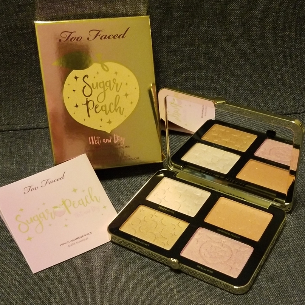 Too faced Sugar Peach Face & Eye palette
